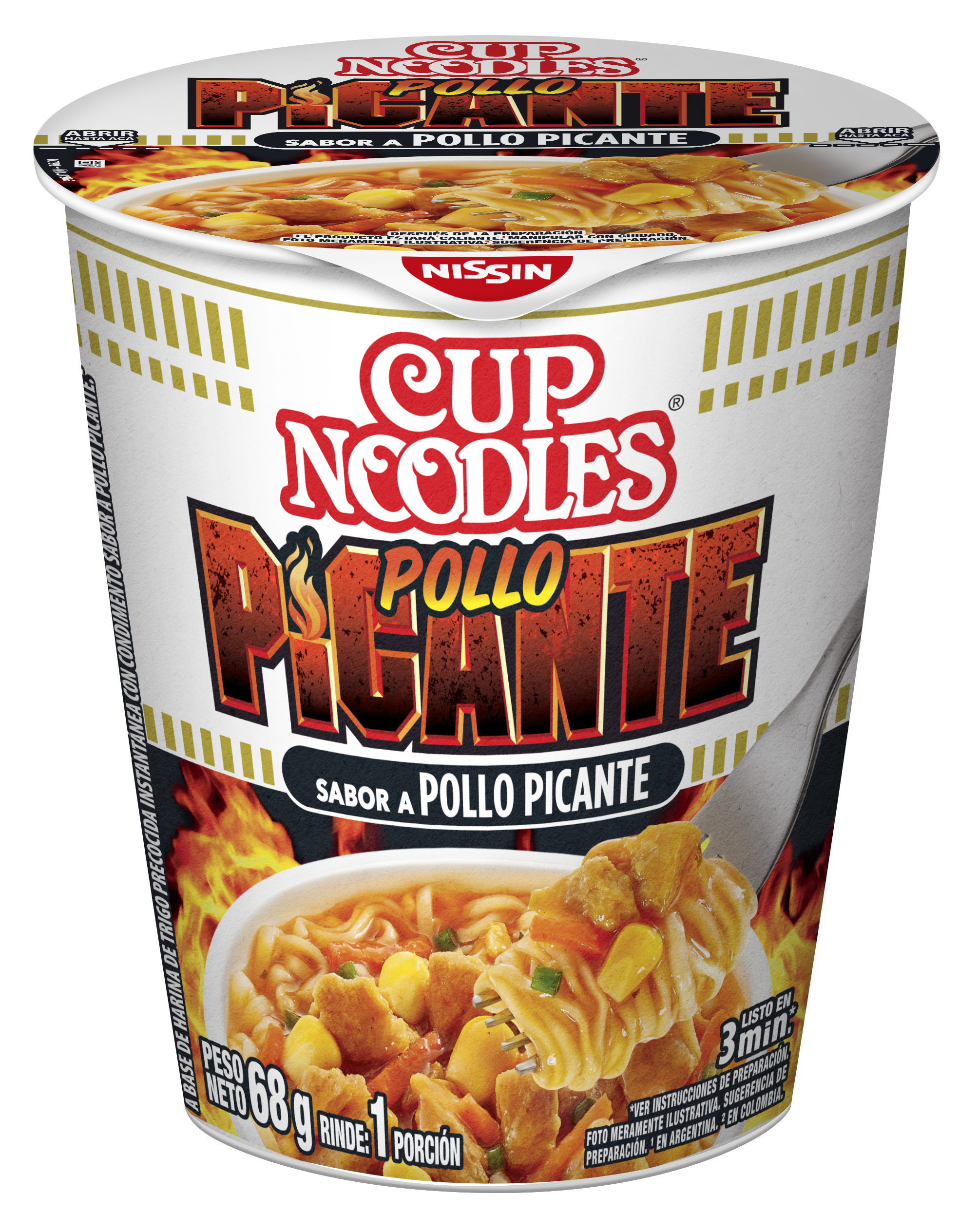 Cup Noodles Pollo Picante