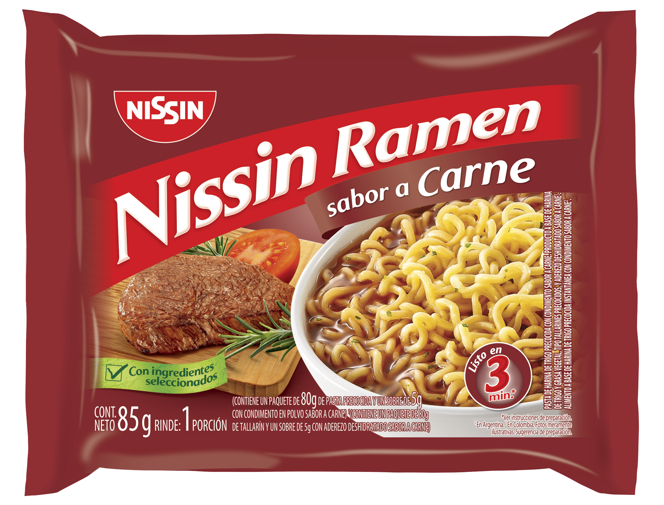 Nissin Ramen Carne