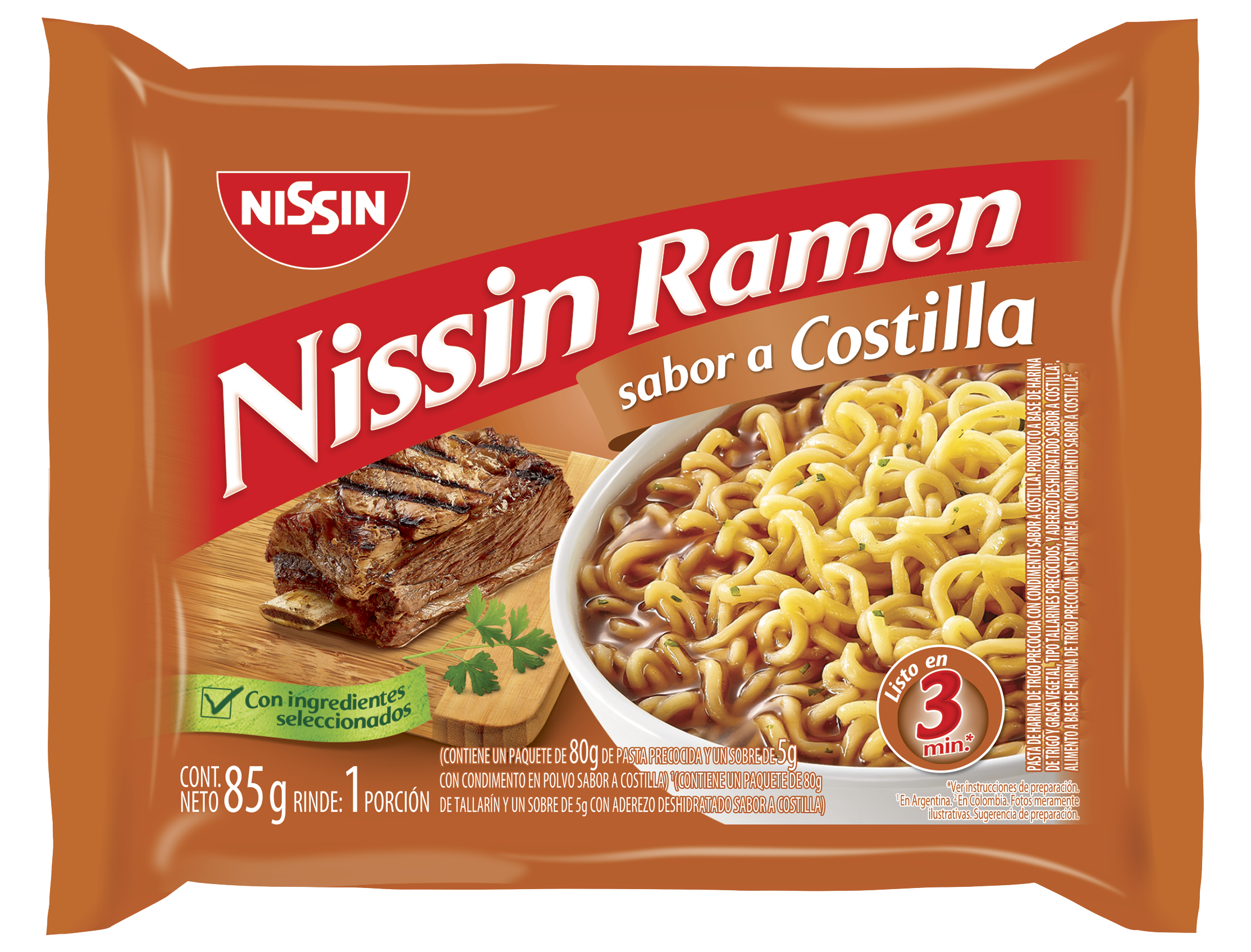 Nissin Ramen Costilla