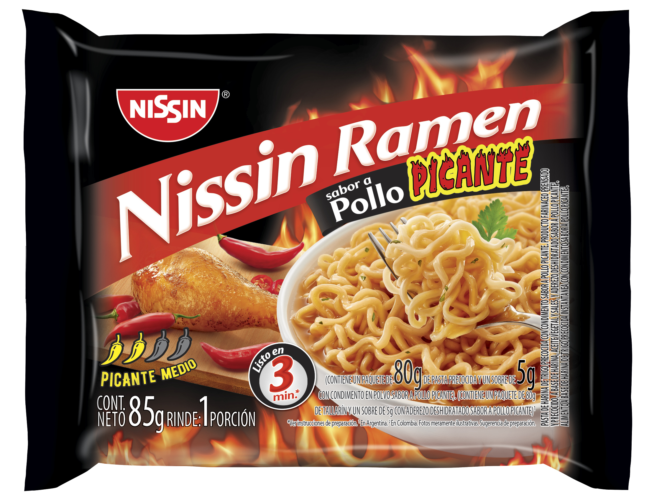 Nissin Ramen Pollo Picante