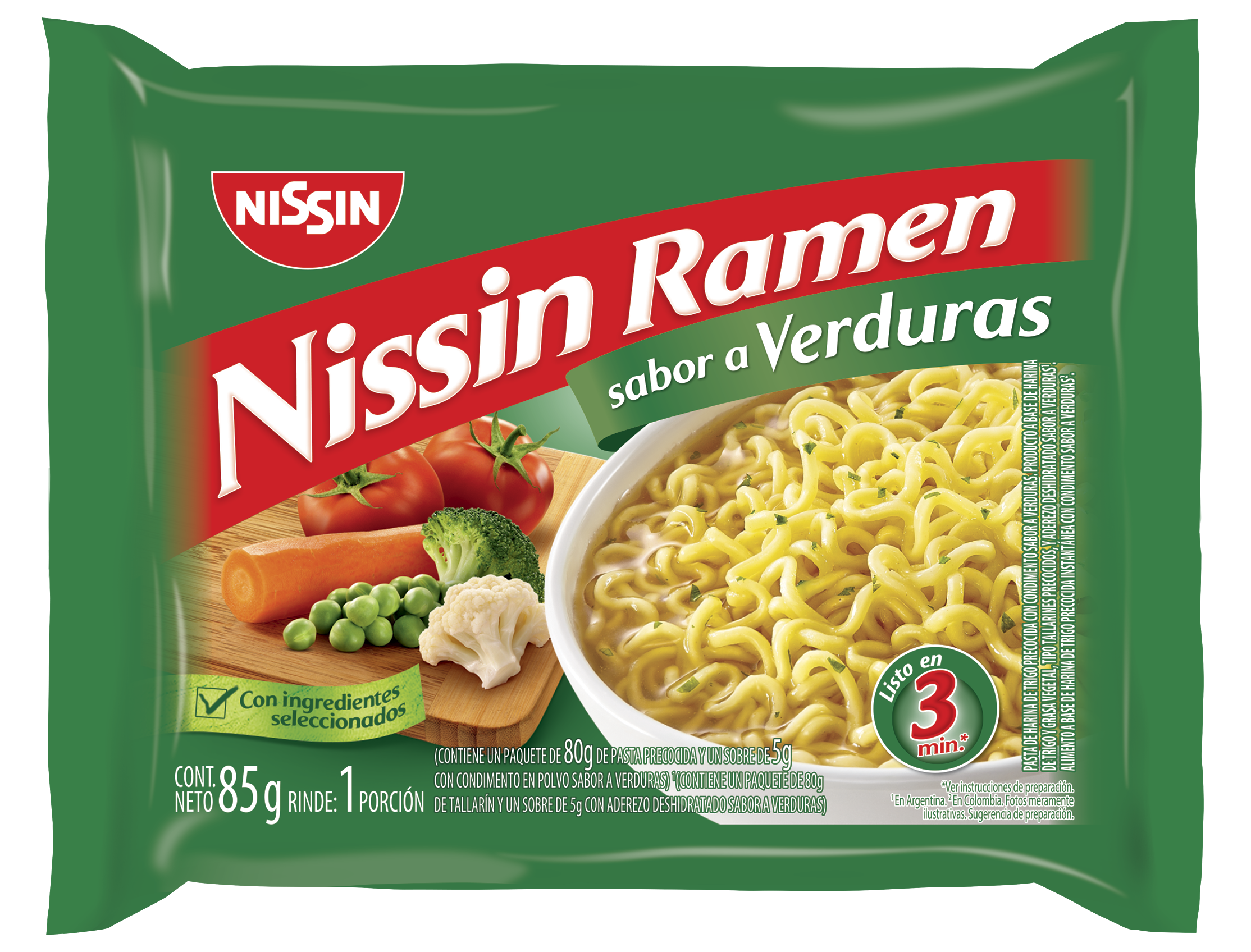 Nissin Ramen Verduras